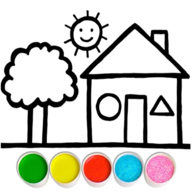 闪耀房屋（Glitter House Coloring）-闪耀房屋（Glitter House Coloring）v1.7安卓版APP下载