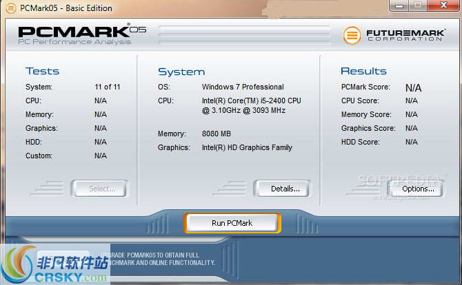 PCMark05 v1.2.3-PCMark05 v1.2.3免费下载