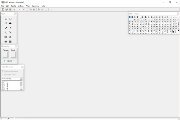 iNF0 Master(ascii-nfo画图制作工具) v1.5.2-iNF0 Master(ascii-nfo画图制作工具) v1.5.2免费下载