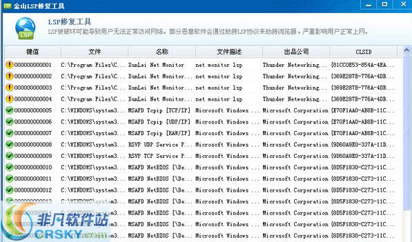 金山LSP修复工具 v2.2-金山LSP修复工具 v2.2免费下载