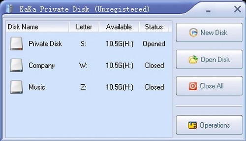 Kaka Private Disk(磁盘工具) v4.12-Kaka Private Disk(磁盘工具) v4.12免费下载