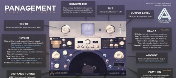 Panagement(立体声空间感增强插件) v2.6-Panagement(立体声空间感增强插件) v2.6免费下载