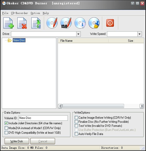 Okoker CD And DVD Burner v5.3-Okoker CD And DVD Burner v5.3免费下载