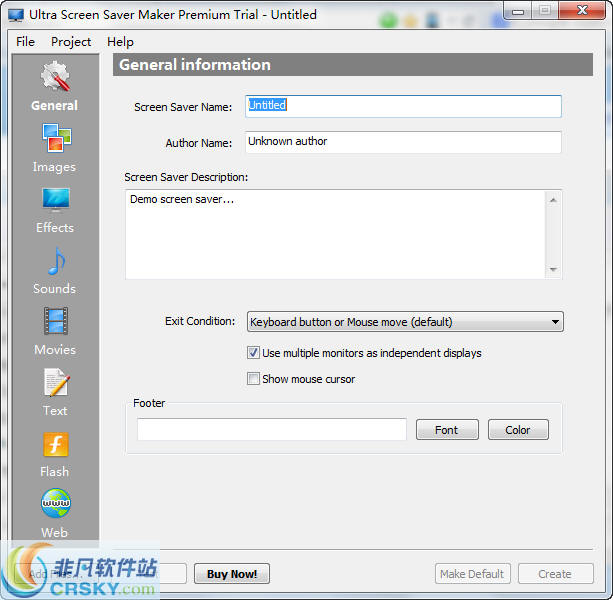 Ultra Screen Saver Maker v3.6.4-Ultra Screen Saver Maker v3.6.4免费下载