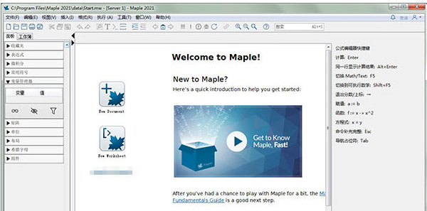 maplesoft maple(数学计算工具) v2023下载