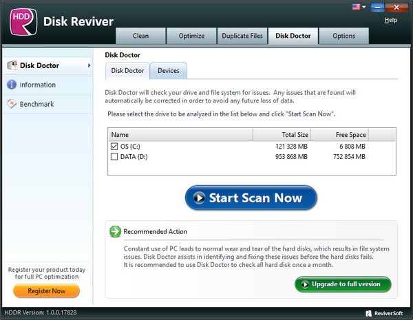 Disk Reviver(硬盘清理工具) v1.0.0.18397-Disk Reviver(硬盘清理工具) v1.0.0.18397免费下载