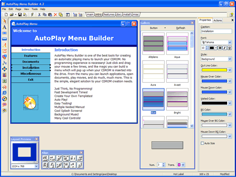 AutoPlay Menu Builder v8.2-AutoPlay Menu Builder v8.2免费下载