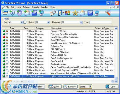 Schedule Wizard 2003 v3.43.599-Schedule Wizard 2003 v3.43.599免费下载