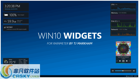 Win10 Widgets v1.0.3-Win10 Widgets v1.0.3免费下载