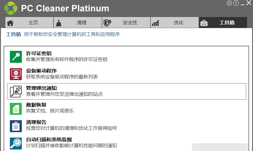 PC Cleaner Platinum Portable便携版 v8.1.0.13下载