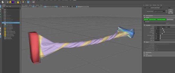 Carbon Cloth(布料模拟Maya插件) v2.6.8-Carbon Cloth(布料模拟Maya插件) v2.6.8免费下载