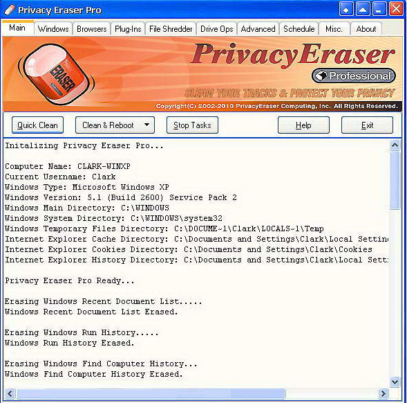 Privacy Eraser Free v5.0.0.3503-Privacy Eraser Free v5.0.0.3503免费下载