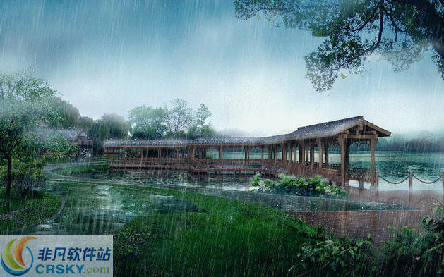 江南烟雨动态桌面壁纸 v1.4-江南烟雨动态桌面壁纸 v1.4免费下载