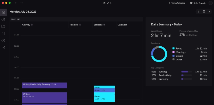Rize桌面端时间跟踪 v0.18.15-Rize桌面端时间跟踪 v0.18.15免费下载