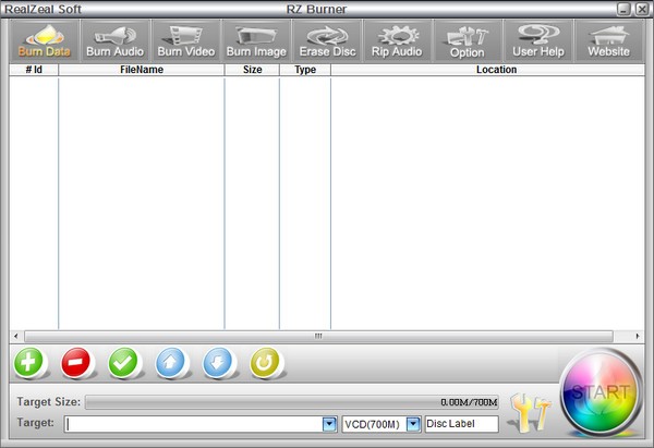 RZ Free DVD Burner(光盘刻录工具) v3.03-RZ Free DVD Burner(光盘刻录工具) v3.03免费下载