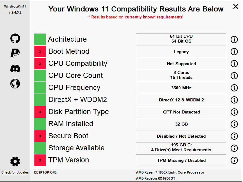 WhyNotWin11 v2.4.3.4-WhyNotWin11 v2.4.3.4免费下载