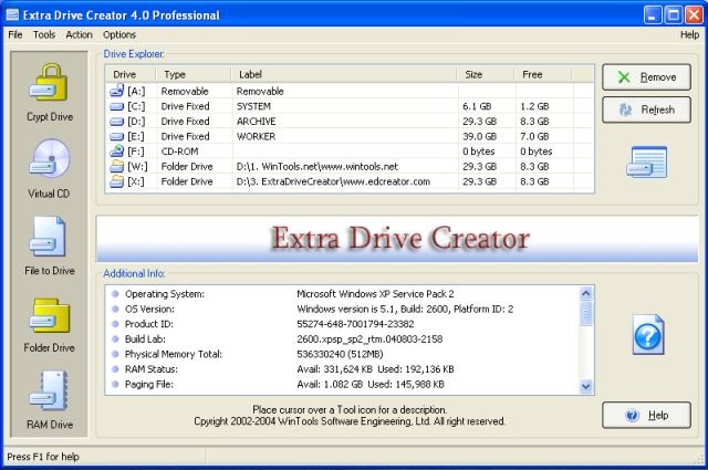 Extra Drive Creator Pro v16.4-Extra Drive Creator Pro v16.4免费下载