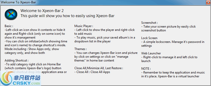 Xpeon-Bar v2.1.6-Xpeon-Bar v2.1.6免费下载