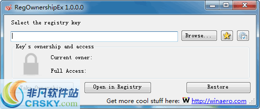 RegOwnershipEx v1.0.0.5-RegOwnershipEx v1.0.0.5免费下载