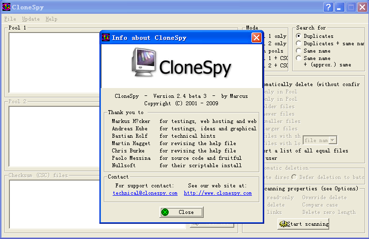 CloneSpy(重复文件清理软件) v3.48-CloneSpy(重复文件清理软件) v3.48免费下载