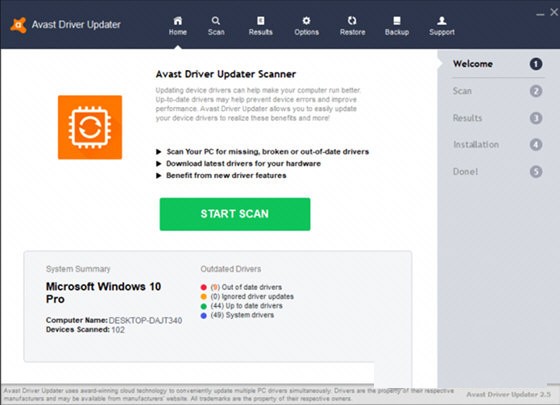 Avast Driver Updater(驱动管理软件) v20.4.816.3-Avast Driver Updater(驱动管理软件) v20.4.816.3免费下载