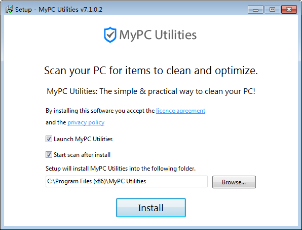 MyPC Utilities(系统优化清理) v7.1.0.5-MyPC Utilities(系统优化清理) v7.1.0.5免费下载