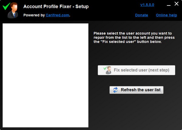 Account Profile Fixer(帐户设定档修复工具) v1.5.0.2-Account Profile Fixer(帐户设定档修复工具) v1.5.0.2免费下载