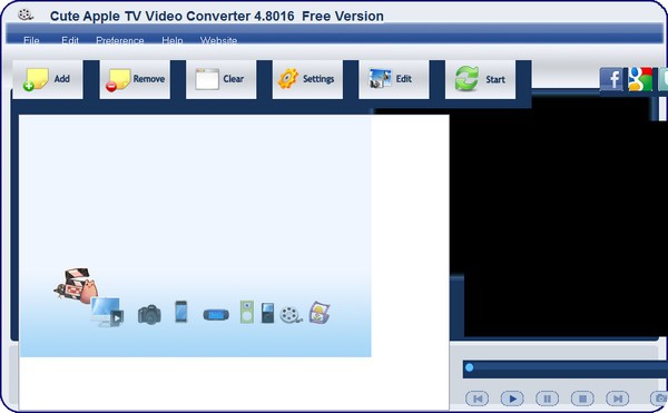 Cute Apple TV Video Converter(视频转换工具) v4.8018-Cute Apple TV Video Converter(视频转换工具) v4.8018免费下载