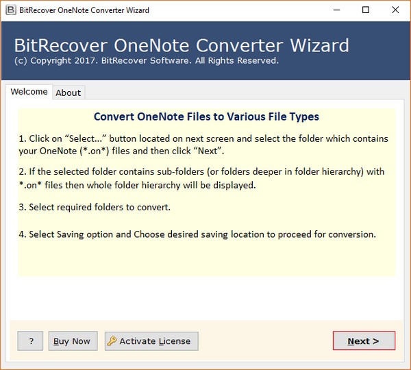 BitRecover OneNote Converter Wizard(OneNote文件转换工具) v3.4.2-BitRecover OneNote Converter Wizard(OneNote文件转换工具) v3.4.2免费下载