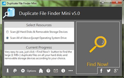 Duplicate File Finder Mini(重复文件查找器) v7.2-Duplicate File Finder Mini(重复文件查找器) v7.2免费下载