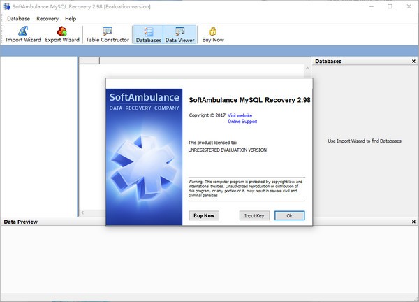 SoftAmbulance MySQL Recovery(MySQL恢复软件) v2.100-SoftAmbulance MySQL Recovery(MySQL恢复软件) v2.100免费下载