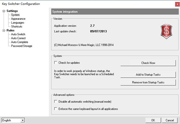 Key Switcher(语言输入切换工具) v2.9-Key Switcher(语言输入切换工具) v2.9免费下载
