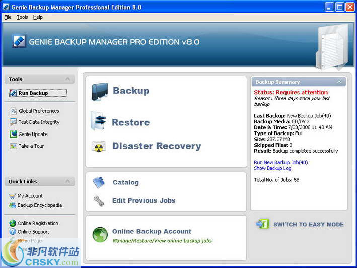 Genie Backup Manager Pro v9.2-Genie Backup Manager Pro v9.2免费下载