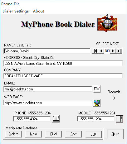 MyPhone Book Dialer(联系资料管理工具) v10.1.2-MyPhone Book Dialer(联系资料管理工具) v10.1.2免费下载