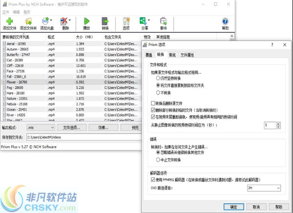 NCH Prism视频格式转换软件 v6.3-NCH Prism视频格式转换软件 v6.3免费下载