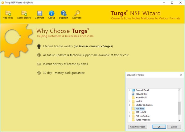 Turgs NSF Wizard(NSF文件转换工具) v3.1.2-Turgs NSF Wizard(NSF文件转换工具) v3.1.2免费下载