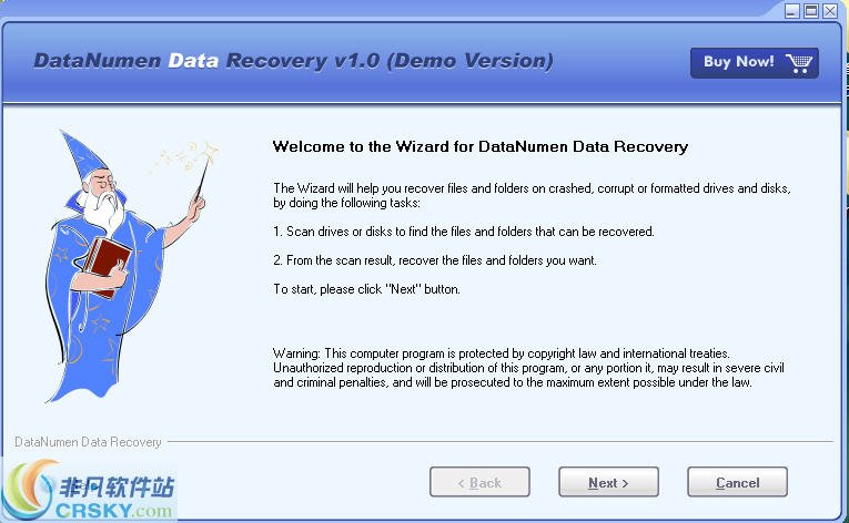 DataNumen Data Recovery v1.2-DataNumen Data Recovery v1.2免费下载