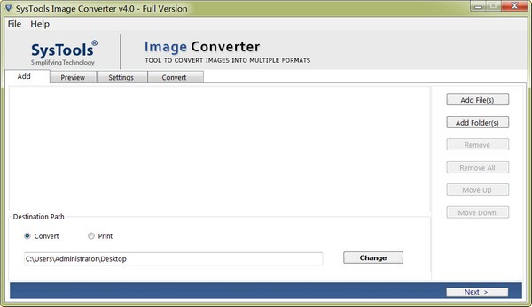 SysTools Image Converter(图像转换工具) v4.2-SysTools Image Converter(图像转换工具) v4.2免费下载