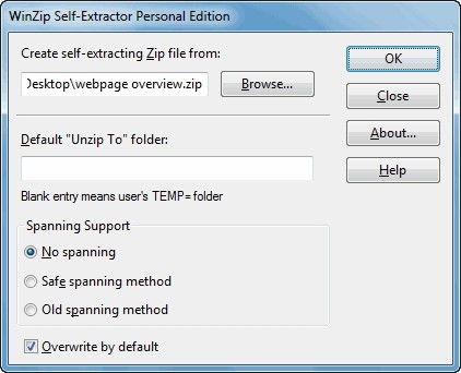 WinZip Self-Extractor v4.4-WinZip Self-Extractor v4.4免费下载