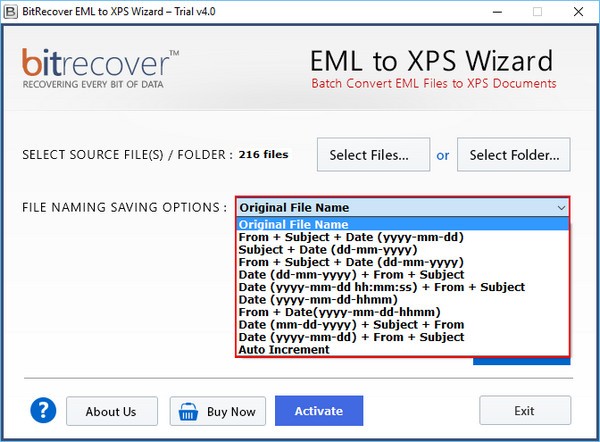 BitRecover EML to XPS Wizard(EML到XPS转换器) v4.0.2-BitRecover EML to XPS Wizard(EML到XPS转换器) v4.0.2免费下载