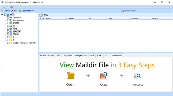 SysTools Maildir Viewer(文件查看工具) v3.2-SysTools Maildir Viewer(文件查看工具) v3.2免费下载