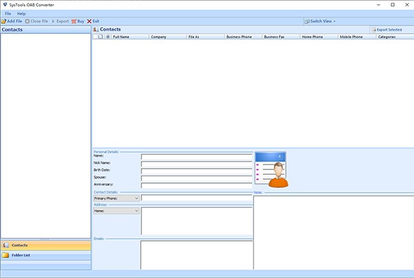 SysTools OAB Converter(文件格式转换工具) v3.2-SysTools OAB Converter(文件格式转换工具) v3.2免费下载