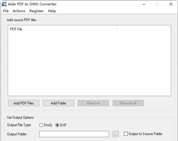 Aide PDF to DWG Converter v2.51-Aide PDF to DWG Converter v2.51免费下载