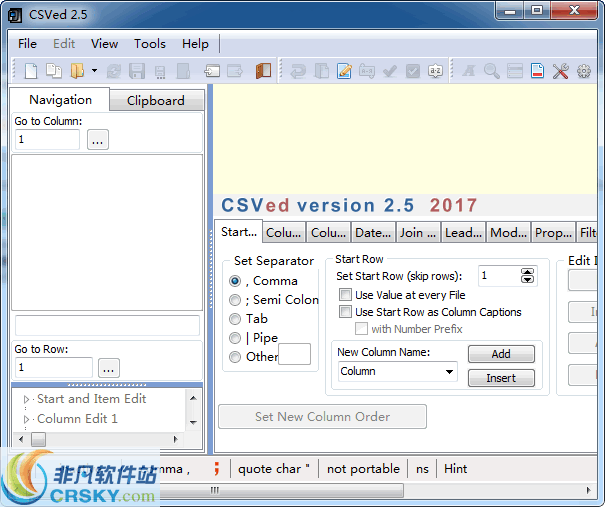 CSVed v2.5.5-CSVed v2.5.5免费下载