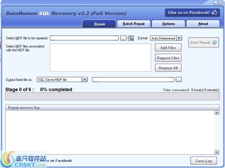 DataNumen SQL Recovery v2.7-DataNumen SQL Recovery v2.7免费下载