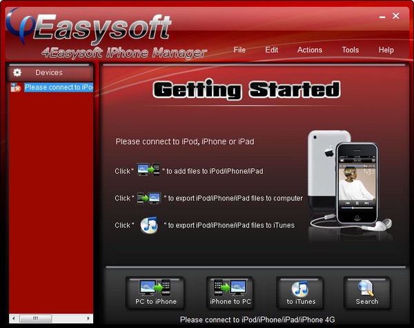 4Easysoft iPhone Manager(文件管理软件) v3.1.40-4Easysoft iPhone Manager(文件管理软件) v3.1.40免费下载