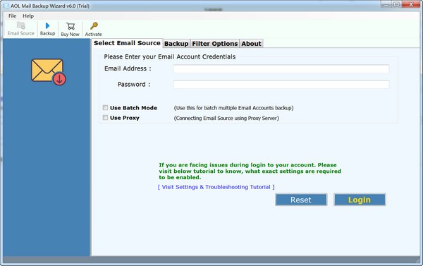 AOL Mail Backup Wizard(AOL邮件备份工具) v6.2-AOL Mail Backup Wizard(AOL邮件备份工具) v6.2免费下载