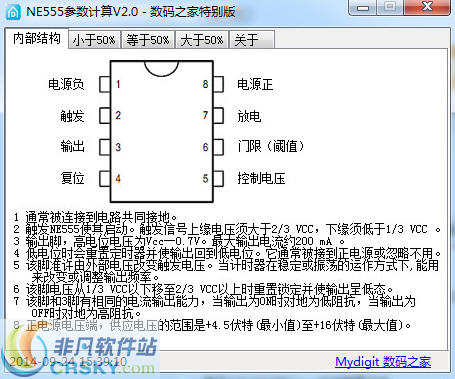 ne555参数计算器 v2.3-ne555参数计算器 v2.3免费下载