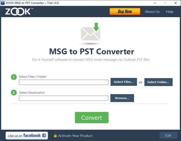 ZOOK MSG to PST Converter(MSG到PST转换器) v3.2-ZOOK MSG to PST Converter(MSG到PST转换器) v3.2免费下载