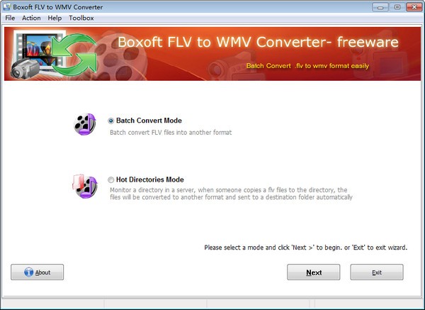 Boxoft Free FLV to WMV Converter(FLV到WMV转换器) v1.2-Boxoft Free FLV to WMV Converter(FLV到WMV转换器) v1.2免费下载